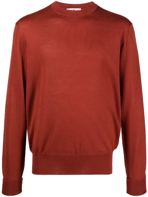 PT Torino crew-neck fine-knit jumper Orange TL4SGL110GEG07MG