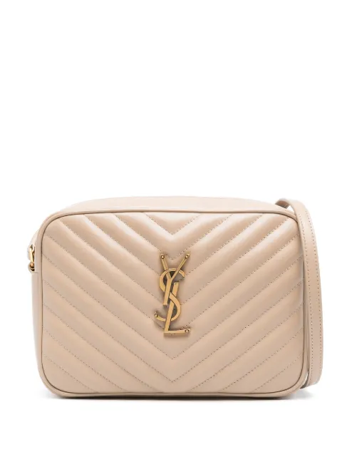 Saint Laurent Lou quilted crossbody bag Neutrals 761554DV707