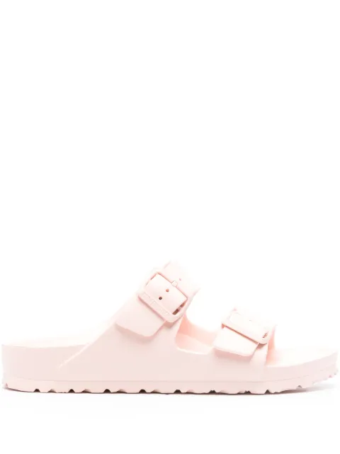 Birkenstock Arizona double-buckle slip-on slides Pink 10146140