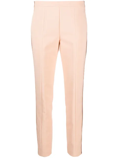 Genny tailored-cut tapered-leg trousers Pink 75AAA111N0115