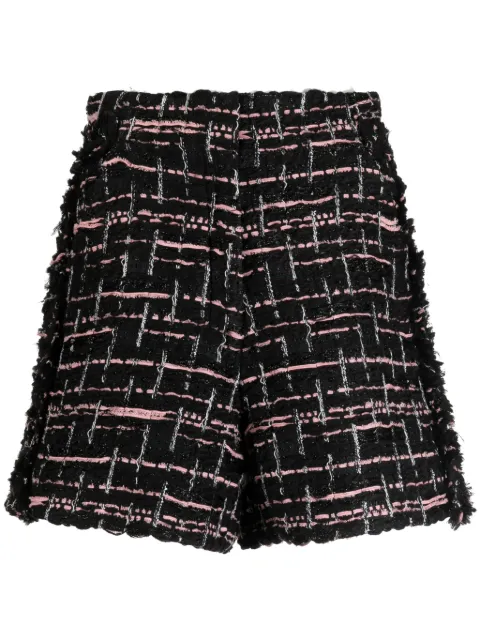 SHIATZY CHEN tweed high-waist shorts Multicolour 633323