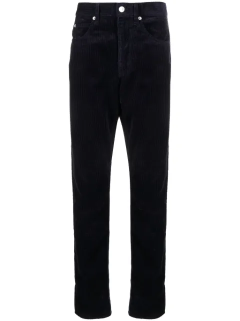 MARANT Jack corduroy tapered trousers Blue PA0070HBA3G34H