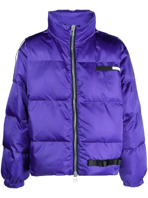 OAMC zip-up padded jacket Purple 23A28OAU36NYL00710