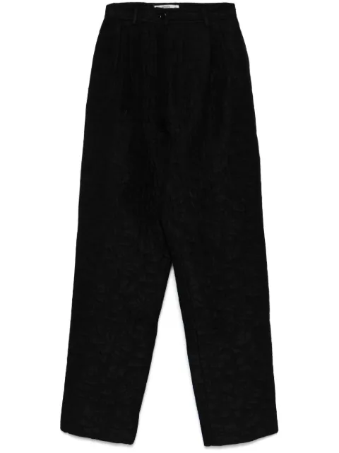 Valentino Garavani Pre-Owned 1980s quilted trousers Black VAL280LT