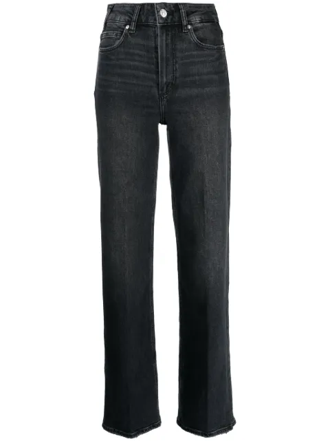 PAIGE Sasha wide-leg jeans Black 8740B80