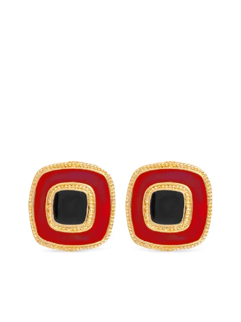 Susan Caplan Vintage 1980s Rediscovered by Susan Caplan clip-on earrings Gold ER025729
