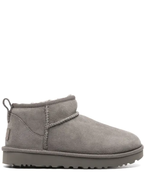 UGG Classic Ultra Mini suede boots Grey 1116109GREY