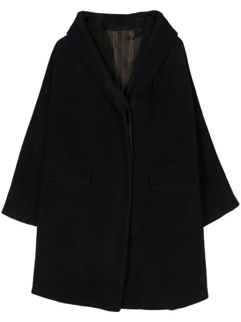 Romeo Gigli Pre-Owned 1990s wool coat Black RGI750SC