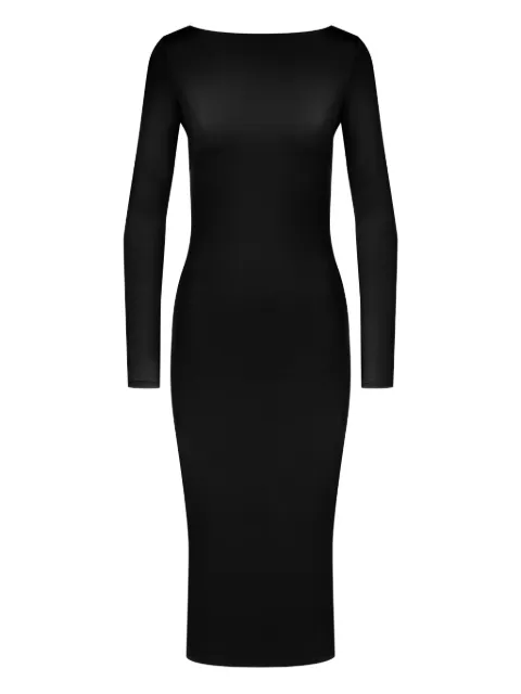 Maison Close 019 open-back midi dress Black 561884