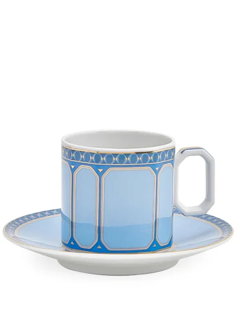 Swarovski Signum Azure espresso cup and saucer Blue 1057042635114715
