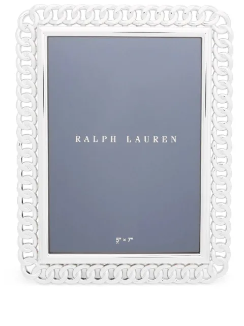 Ralph Lauren Home Blake silver-plated frame Silver 682908041001