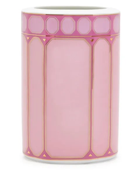 Rosenthal x Swarovski Signum porcelain vase Pink 1057042635026015