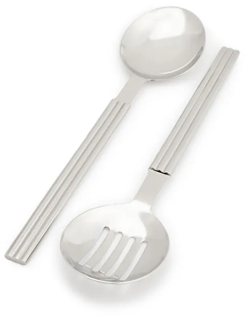 Ralph Lauren Home Thorpe serving spoons (set of 2) Silver 680886614001