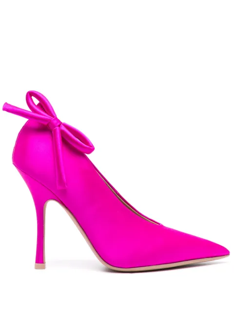 Valentino Garavani Nite-Out 110mm satin pumps Pink WS0HP8KXH
