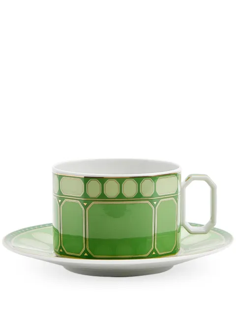 Rosenthal Signum Fern cup and saucer Green 1057042634914640