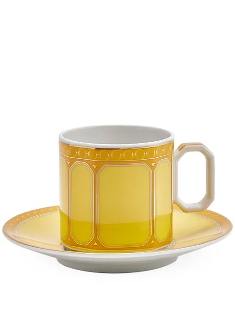 Swarovski Signum Jonquil espresso cup and saucer Yellow 1057042635214715