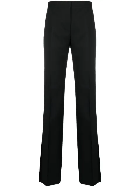 Off-White split-hem tailored trousers Black OWCQ002F23FAB0011010