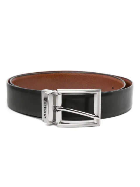 Barbour Fife reversible leather belt Black MAC0455BK31