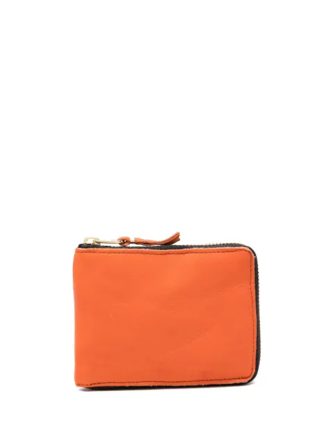 Comme Des Garçons Wallet rectangle-shape leather wallet Orange SA7100WW