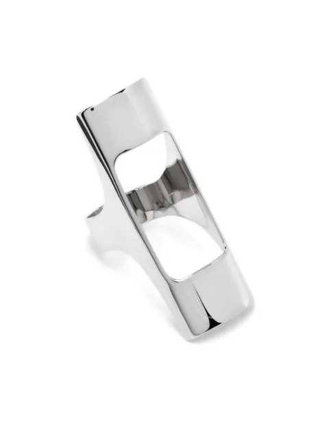 VETEMENTS Lighter Holder brass ring Silver UE54RI140S