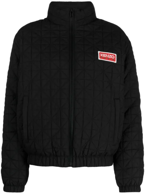 Kenzo Sashiko Stitch puffer jacket Black FD62OU1169NN