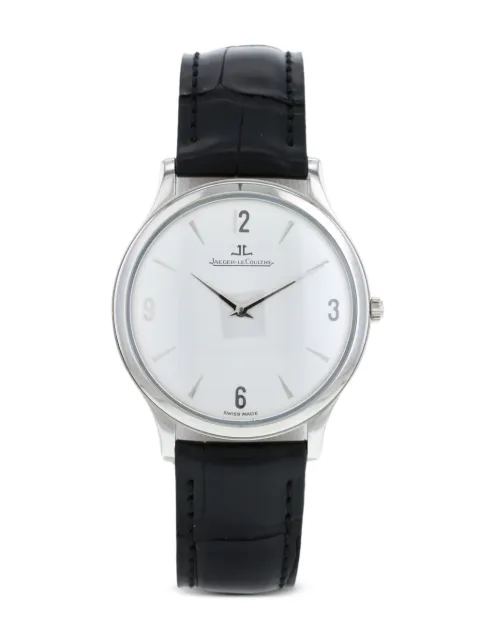 Jaeger-LeCoultre 2000 pre-owned Master Ultra Thin 34mm White 401244