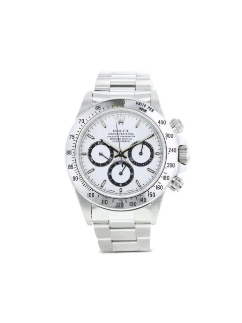 Rolex 1996 pre-owned Daytona Cosmograph 40mm White 401245