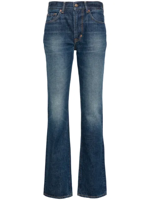 TOM FORD mid-rise straight jeans Blue PAD114DEX222