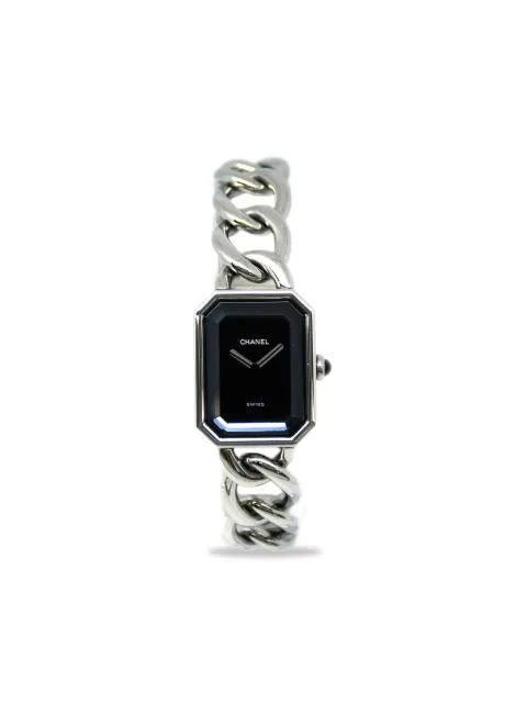 CHANEL Pre-Owned 1987 pre-owned Première L 20mm Black VN92303