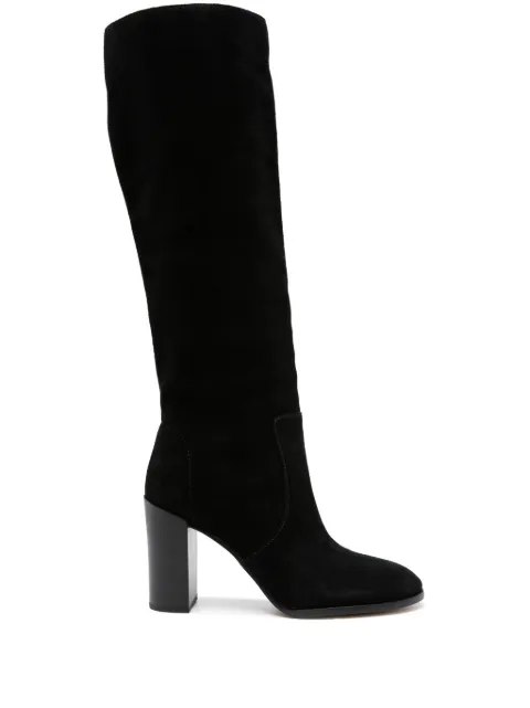 Michael Michael Kors Luella 95mm suede boots Black 40F3LLHB5S