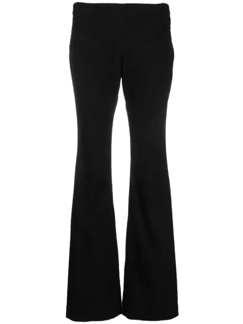 Patou knitted flared trousers Black TR0310134999B