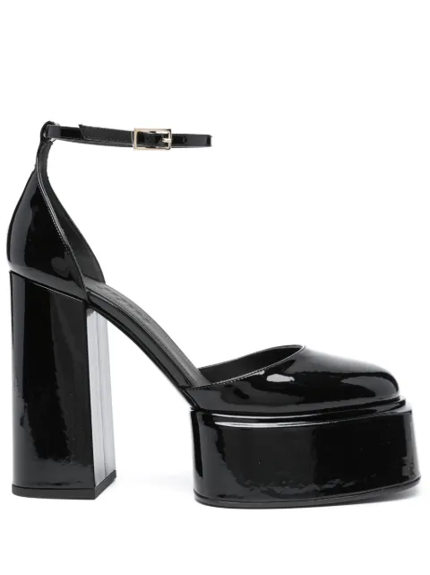 3juin platform leather pumps Black 324W5002O0872997