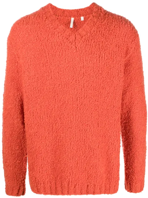 Sunflower Aske fleece-texture jumper Orange 3033ASKESWEATER