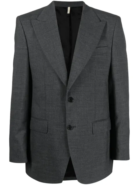 Sunflower single-breasted wool blazer Grey 4109SBBLAZER