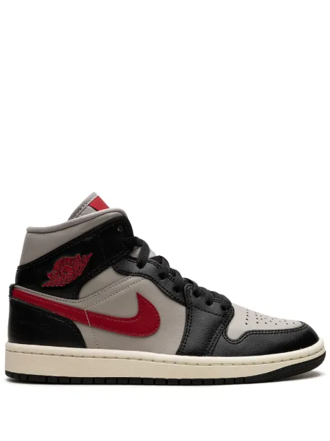 Jordan Air Jordan 1 Mid "Red-College" sneakers Black BQ6472