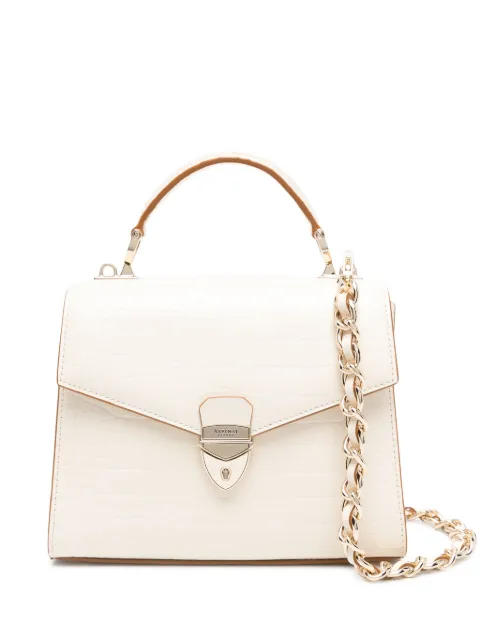 Aspinal Of London Midi Mayfair top-handle bag Neutrals 042279728410000