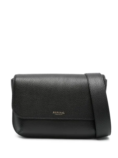 Aspinal Of London Ella leather crossbody bag Black 042281614110000