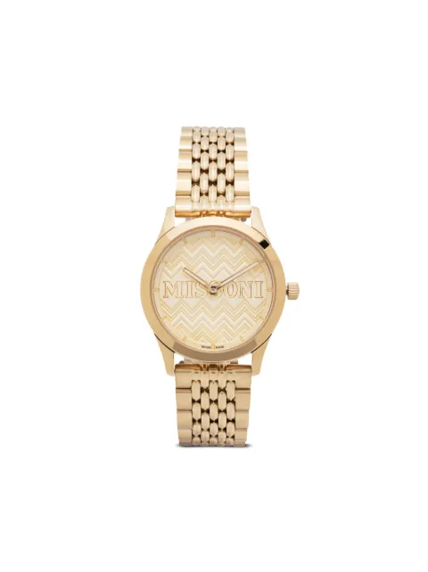 Missoni Iconic quartz 34mm Yellow MWCCA0423