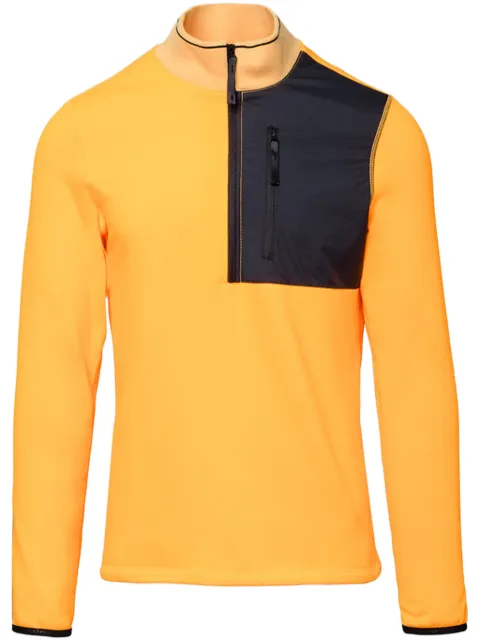Aztech Mountain Performance Half-Zip lightweight jacket Orange AM400225A