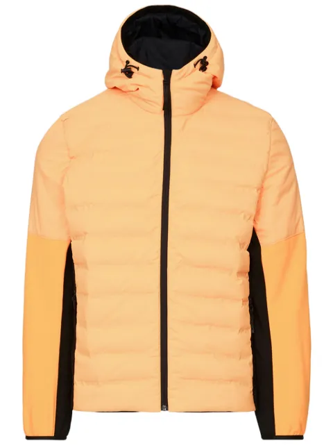 Aztech Mountain Ozone quilted fleece midlayer jacket Orange AM400227A
