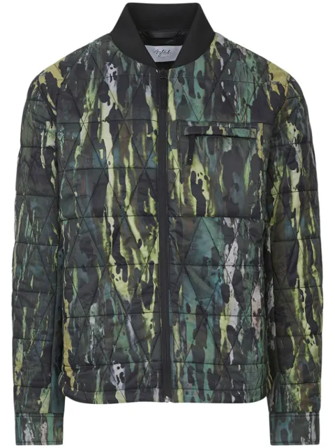 Aztech Mountain Corkscrew insulated shirt jacket Green AM400155