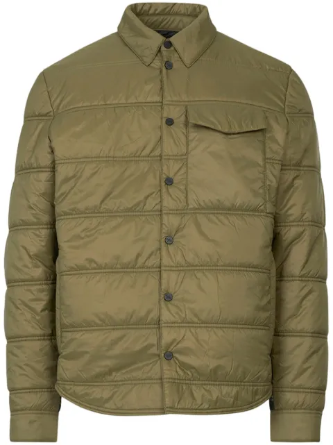 Aztech Mountain Loge Peak quilted shirt jacket Green AM400214