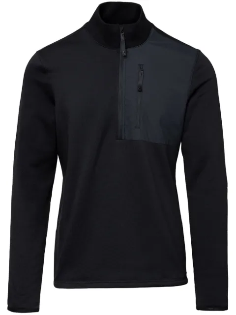 Aztech Mountain Performance Half-Zip lightweight jacket Black AM400225A