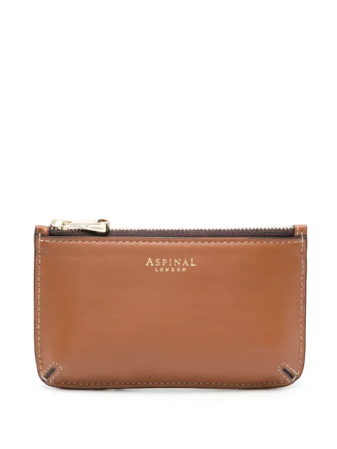 Aspinal Of London logo-print leather wallet Brown 039283715160000