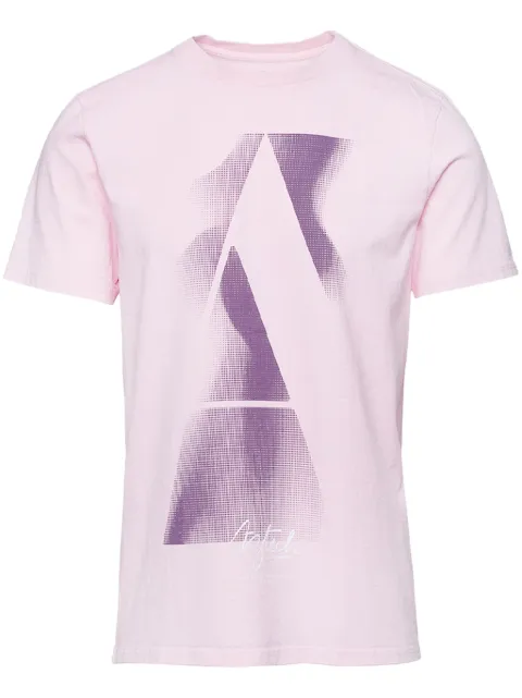 Aztech Mountain Altitude logo-print cotton T-shirt Pink ALTITUDETEE