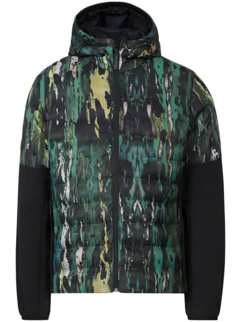 Aztech Mountain Ozone quilted fleece midlayer jacket Green AM400227A