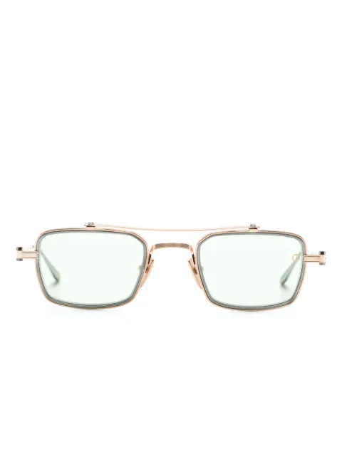 Akoni Cassino rectangular-frame sunglasses Gold AKS304D