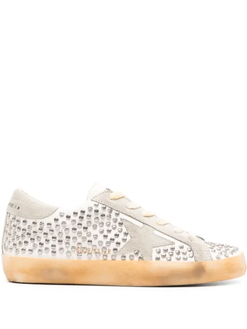 Golden Goose Super Star crystal-embellished sneakers Neutrals GWF00101F00485910276