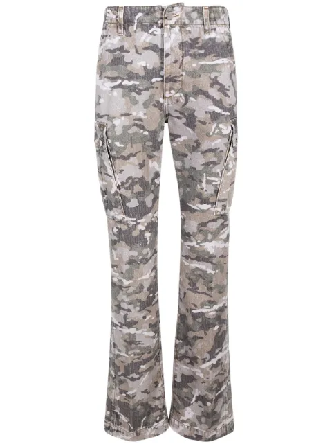 AMIRI M65 camouflage-print cargo trousers Green PF23MDF039