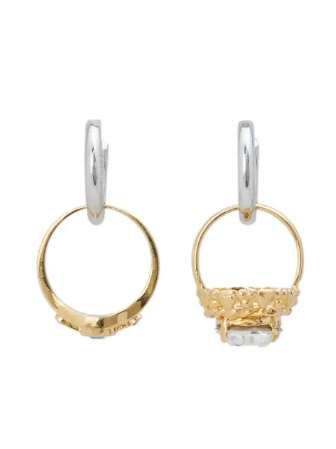 Marni finger-ring hoop earrings Gold ORMV0459A0P6527